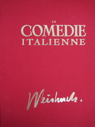 Weisbuch Claude, Comédie Italienne, Album de 12 lithographies originales